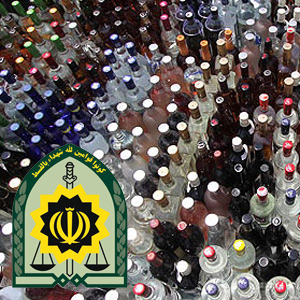 خمام - کشف 41 لیتر مشروبات الکلی دست‌ساز توسط عوامل نیروی انتظامی خمام