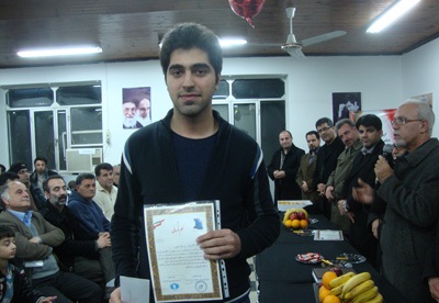 کسب مقام اول «امیررضا پوررمضانعلی» در مسابقات شطرنج جام فجر آستارا