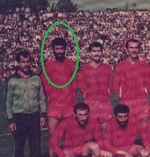 فوتبالیست خمامی و آقای گل سپیدرود رشت در دهه‌ی 60