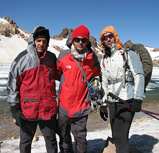 صعود کوهنوردان خمامی به قله‌ی سبلان