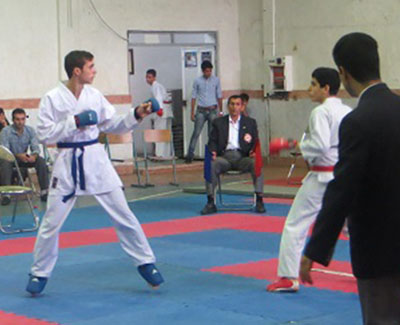 افتخارآفرینی کاراته‌کاهای خمامی در رقابت‌های نونهالان استان گیلان