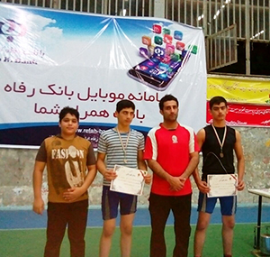 درخشش 5 کشتی‌گیر فرنگی‎کار خمامی در مسابقات قهرمانی نونهالان استان
