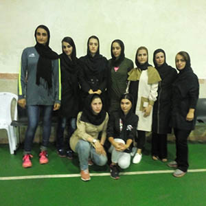نائب قهرمانی تیم والیبال بانوان خمام در مسابقات جام رمضان شهرستان رشت