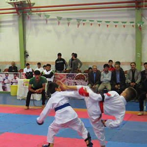 خمام - مقام سوم تیم کاراته خمام در مسابقات سبک شیتوریو شوبوکان قهرمانی کشور