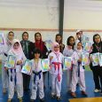 درخشش بانوان کاراته‌کا خمامی در مسابقات استانی