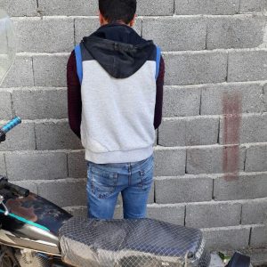 خمام - سارق موتورسیکلت دستگیر و روانه زندان شد