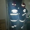 نیروهای آتش‌نشانی خمام ۴ فرد گرفتار در آسانسور را نجات دادند