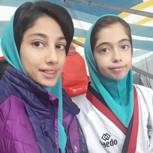 خمام - فاطمه قربانی و فاطمه نوروزی در رقابت‌های لیگ تکواندوی پومسه دختران گیلان به مقام دوم دست یافتند