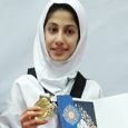 فاطمه نوروزی در رقابت‌های تکواندوی المپیاد استعدادهای برتر ورزشی کشور به مدال طلا دست یافت
