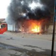 آتش‌سوزی ۵ باب مغازه در دهنه‌سر شیجان