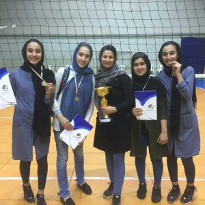 خمام - تیم کانون وارنا شهر باران به قهرمانی رقابت‌های انتخابی والیبال بانوان نوجوان گیلان دست یافت