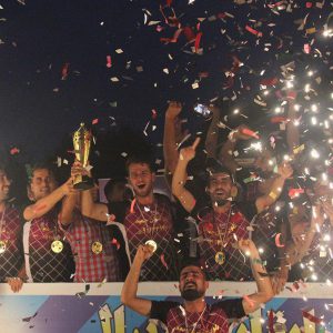 خمام - تیم شهید فانی بار دیگر جام قهرمانی را تصاحب کرد