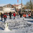 دومین‌دوره از جشنواره آدم‌های برفی برگزار شد / شادی مردم پس‌از نخستین برف زمستانی