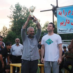 خمام - حاجی‌بکنده در مسابقات فوتبال جام شهدای تیسیه به قهرمانی رسید