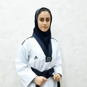 خمام - نایب‌قهرمانی سعیده کریم‌زاده در مسابقات بین‌المللی پومسه تکواندو