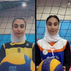 خمام - مهدیه و محدثه دلشاد به اردوی انتخابی تیم ملی والیبال دعوت شدند