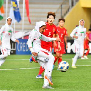 خمام - شکست سنگین فوتبال زنان ایران در دومین‌گام از جام ملت‌ها