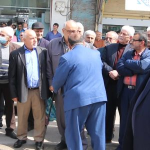 خمام - رونمایی از المان نماز، تحت‌الشعاع کشیده‌شدن اختلافات و حواشی شهرداری و شورا به کف خیابان قرار گرفت