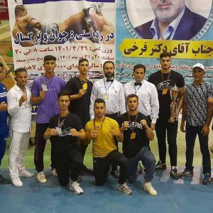 خمام - کسب ۳ مدال طلا، ۲ نقره و ۱ برنز در مسابقات الیت کیک‌بوکسینگ استان