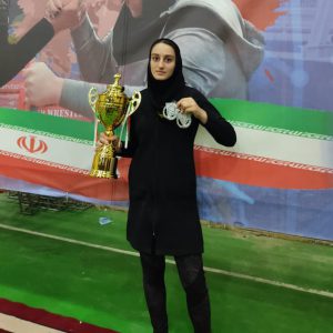 خمام - مقام دوم متینا فکوری در مسابقات مچ‌اندازی باشگاه‌های کشور