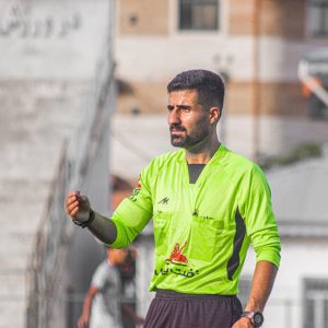 خمام - سیدمیلاد موسوی در لیگ زیر ۱۷ سال استان به داوری می‌پردازد
