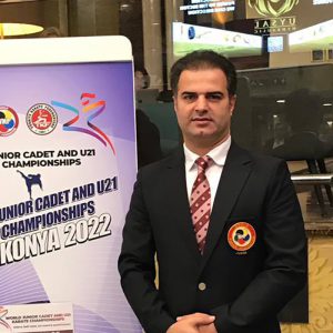 خمام - علیرضا نوروزی به سطح A داوری کاراته جهان دست یافت