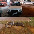 مصدوم‌شدن دوچرخه‌سوار در تصادف با پراید
