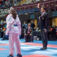 قضاوت علیرضا نوروزی در رقابت‌های کاراته‌وان سری‌آ