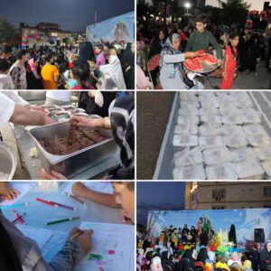 خمام - ۷ هزار پرس غذای گرم به‌مناسبت جشنواره غدیر توزیع شد