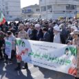 راهپیمایی ۲۲ بهمن در شهر خمام برگزار شد