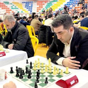 خمام - پوریا اقدام در مسابقات شطرنج سریع لاهیجان به قهرمانی رسید
