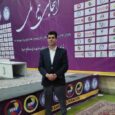 خمام - قضاوت مرتضی نوروزی در مسابقات کاراته انتخابی تیم ملی