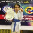 قهرمانی آسنا نیک‌پور در رقابت‌های انفرادی کاراته دختران گیلان