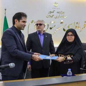 خمام - مراسم معارفه بخشدار جدید چوکام برگزار شد